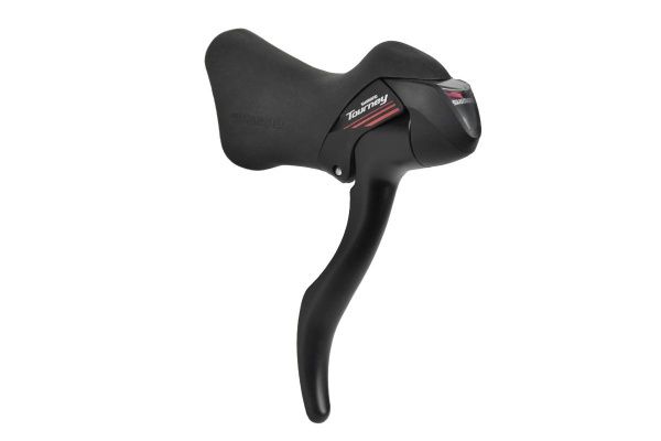 Шифтер/ручка тормоза SHIMANO TOURNEY ST-A070RIX,правая,7-пер,трос 2000мм,руль диам.23.8/24.2мм,шоссе,черный Шифтер/ручка тормоза SHIMANO TOURNEY ST-A070RIX,правая,7-пер,трос 2000мм,руль диам.23.8/24.2мм,шоссе,черный